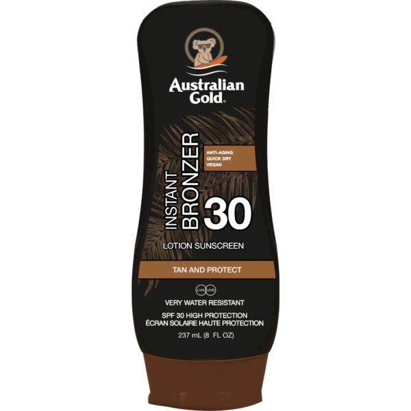 Australian Gold Sun Lotion SPF 30 with instant bronzer 237 ml