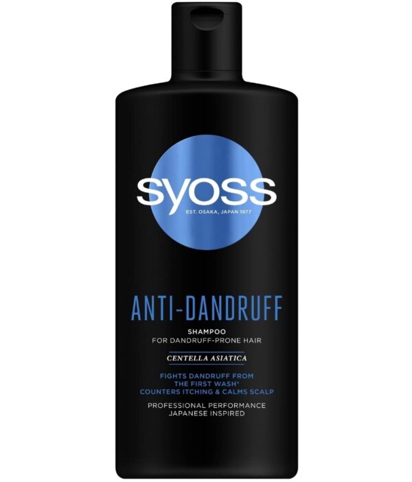 Syoss Anti-Dandruff Shampoo For Dandruff-Prone Hair 440ml