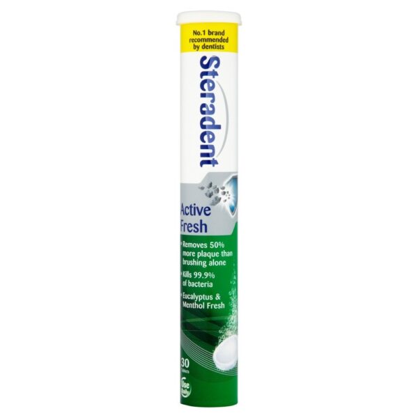 Steradent Active Fresh, 30 Tablets