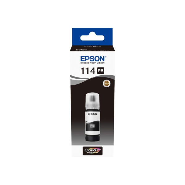 EPSON - 114 EcoTank Photo Black Ink Bottle, 70ml