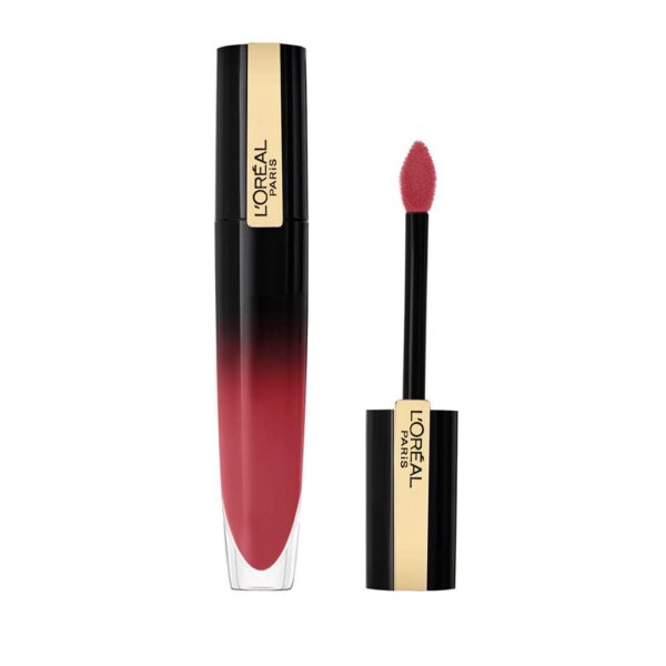 L'Oreal Paris Brilliant Signature High Shine Colour Red Pink Lip Ink 302 Be Outstanding