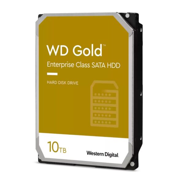 Western Digital HDD Gold 10 TB SATA 256 MB 3.5 Inch