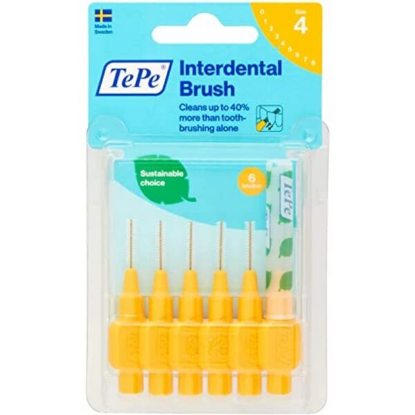 TePe Interdental Brush Yellow 0.7 mm