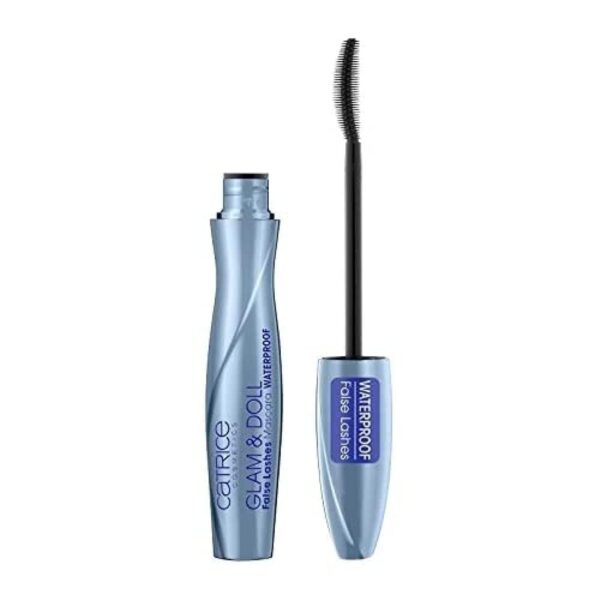 Catrice Glam&Doll False Lashes Mascara Waterproof No. 010 Black Waterproof, Black, Defining, Extended, Long-Lasting, Matte, Waterproof, Vegan, Perfume Free (10 ml)