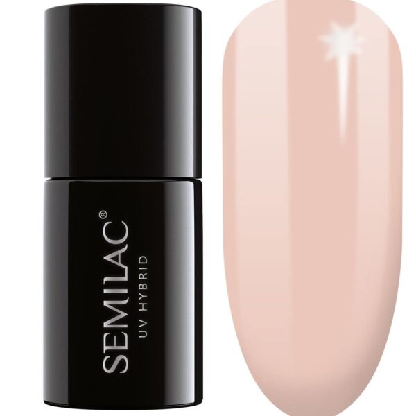 Semilac Extend Base 5in1 816 Pale Nude Gel Nail Polish Functions Long Lasting and Easy to Apply UV/LED Gel Nails 7ml