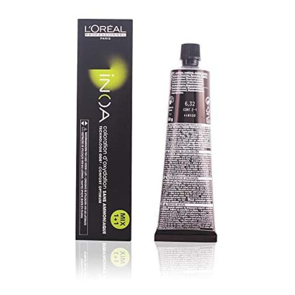 L'OREAL INOA Shade 6.32 Dark Golden Iridescent Blonde 60g