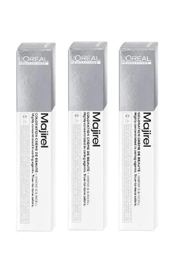 3 x Loreal Majirel Creme Hair Colour 7 Medium Blonde