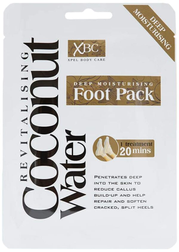 1 Treatment Deep Moisturising Revitalising Coconut Water Foot Pack