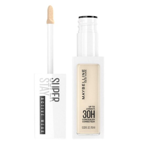 Maybelline SuperStay Active Wear Concealer, Up to 30H, full coverage, matte, 05, Ivory