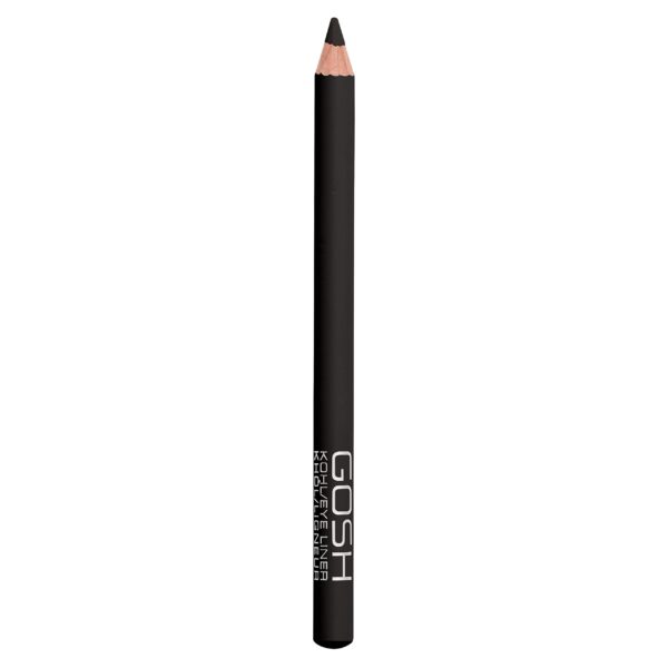 GOSH Kohl/Eyeliner & Kajal 2-in-1 Makeup Pen | Also Suitable as Eye Shadow | With Nourishing Vitamin E | Easy to Apply to Top & Lower Eyelid | Vegan & Fragrance Free | Black