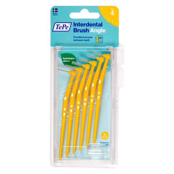 TePe Angle IDB Gelb 0,7, 5 pcs. Interdental Brushes