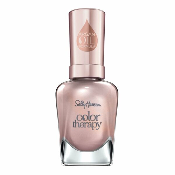 Sally Hansen Colour Therapy Nail Polish with Argan Oil, 200 Powder Room, 14.7 ml