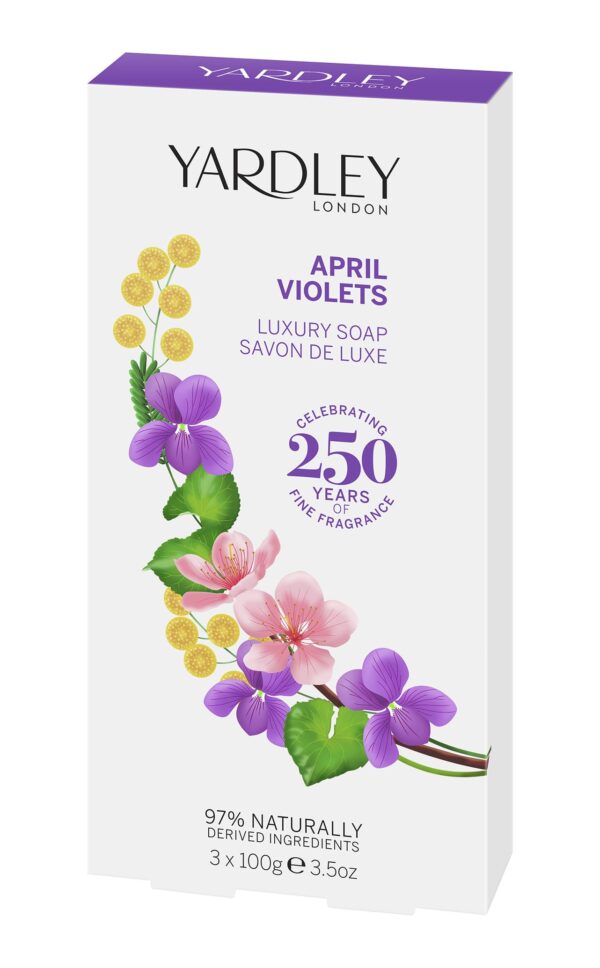 April Violets Soaps for her 3X100g, Y9200021-6