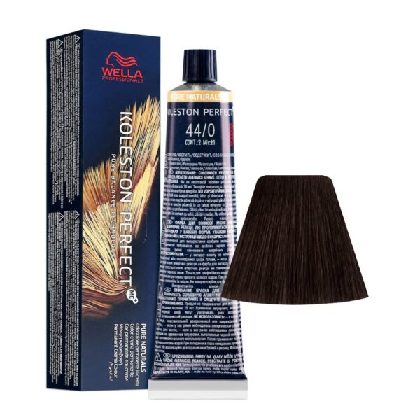 44/0 Medium Brown Intensive Wella Koleston Perfect Me+ Pure Naturals 60ml