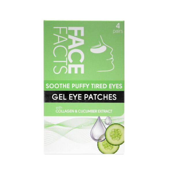 Face Facts Soothe Puffy Tired Under-Eye Gel Eye Patches | 4 Pairs