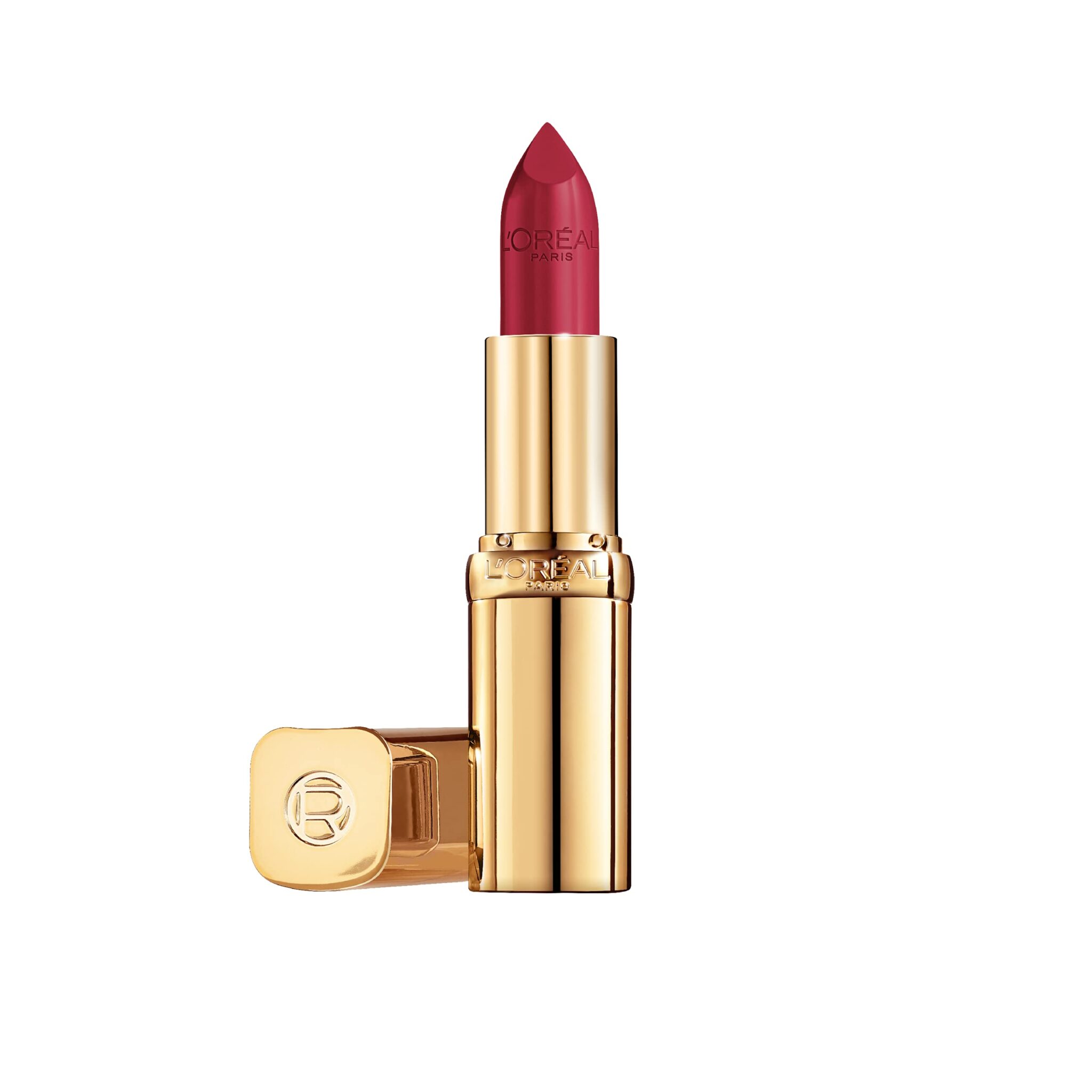 L'Oréal Paris Color Riche Satin Smooth Lipstick, Moisturising Pure Pigment Lip Colour, With Omega 3 & Vitamin E, 376 Cassis Passion