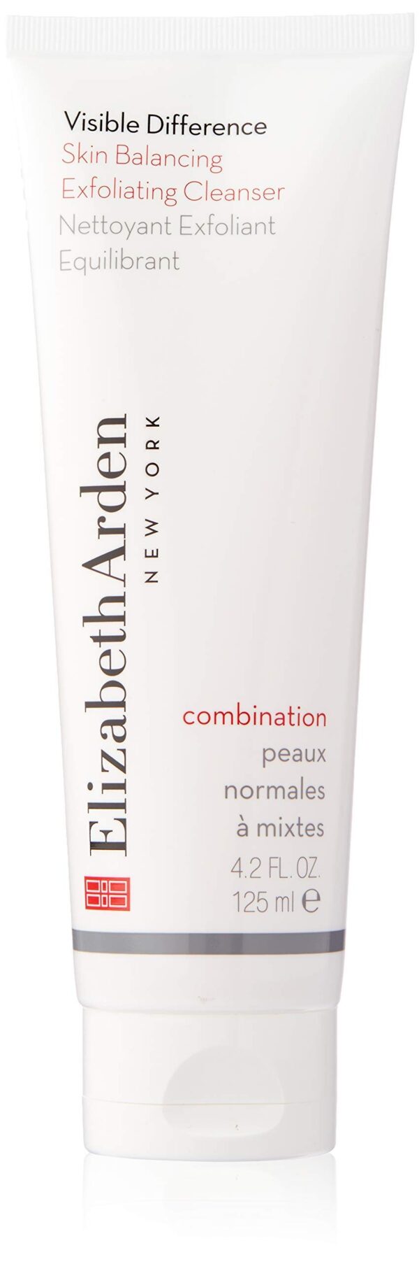 Elizabeth Arden Visible Difference Skin Balancing Exfoliating Cleanser, 125ml, Black, (Pack of 1)