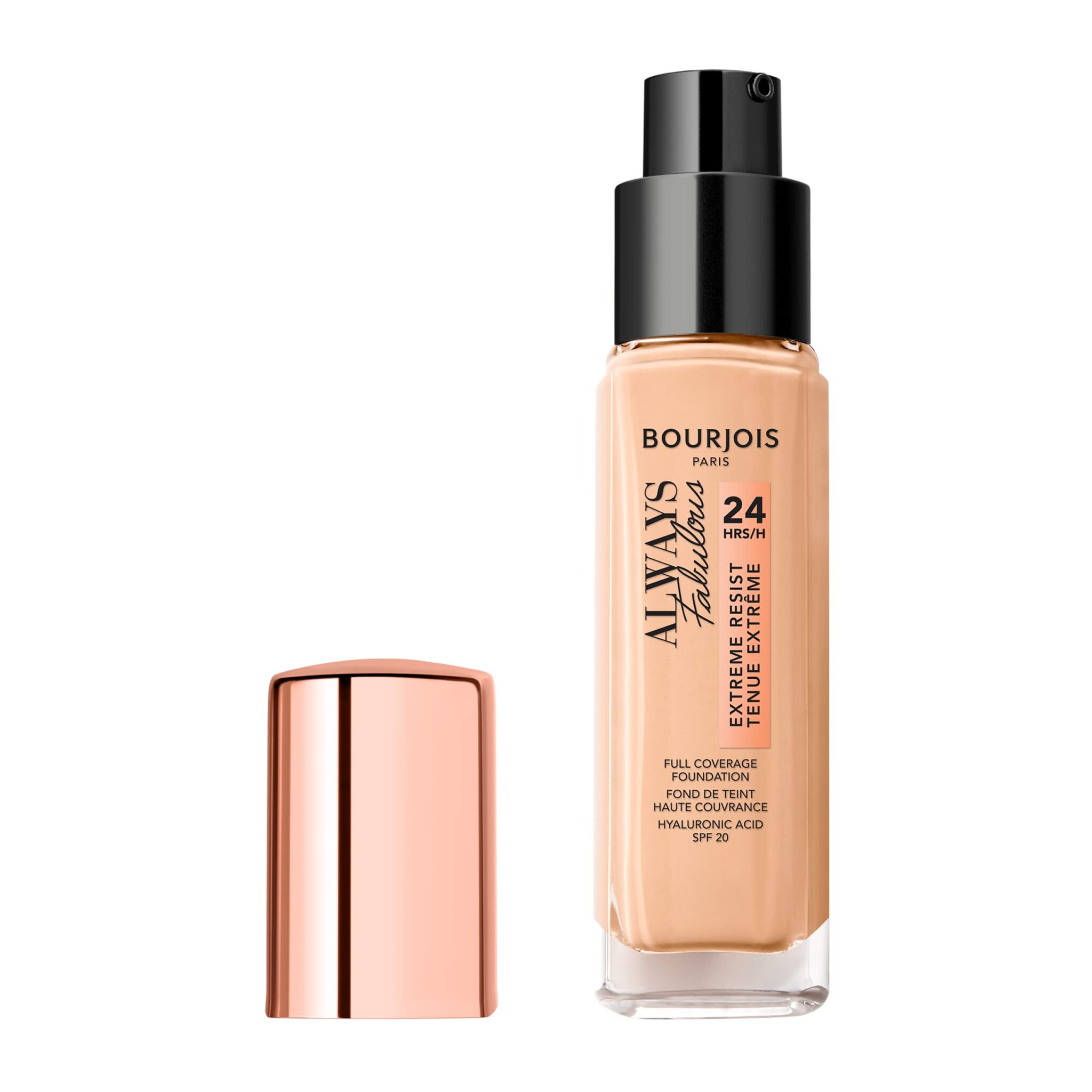 Bourjois Always Fabulous foundation, 110 light vanilla