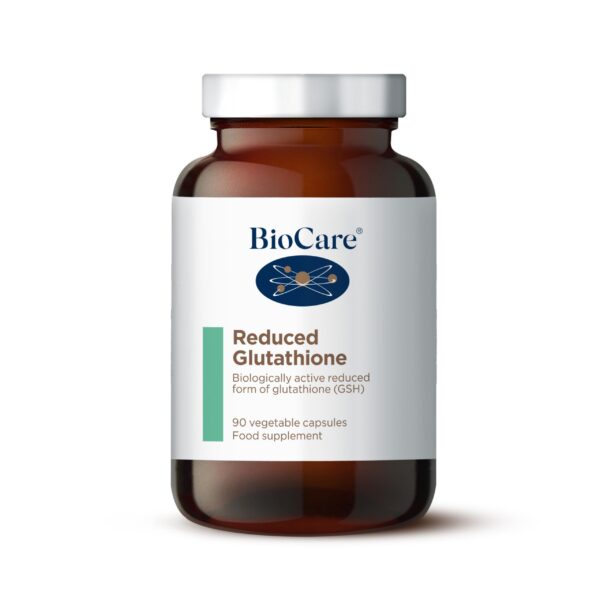 BioCare Reduced Glutathione | for Detoxification & Antioxidant Support - 90 Capsules