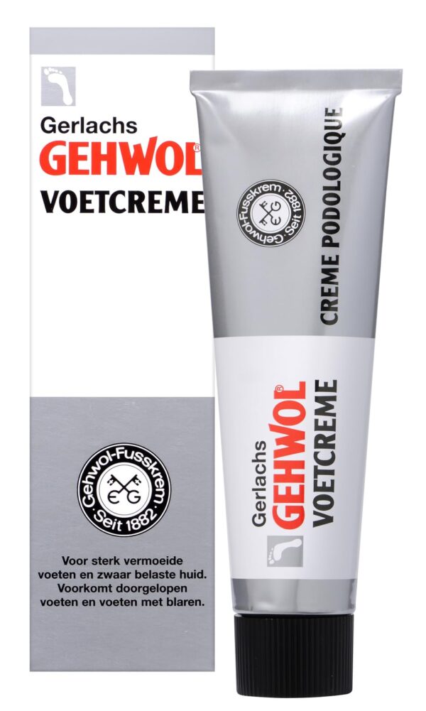 Gehwol 75ml Foot Cream, Strengthens Skin to Prevent Blisters