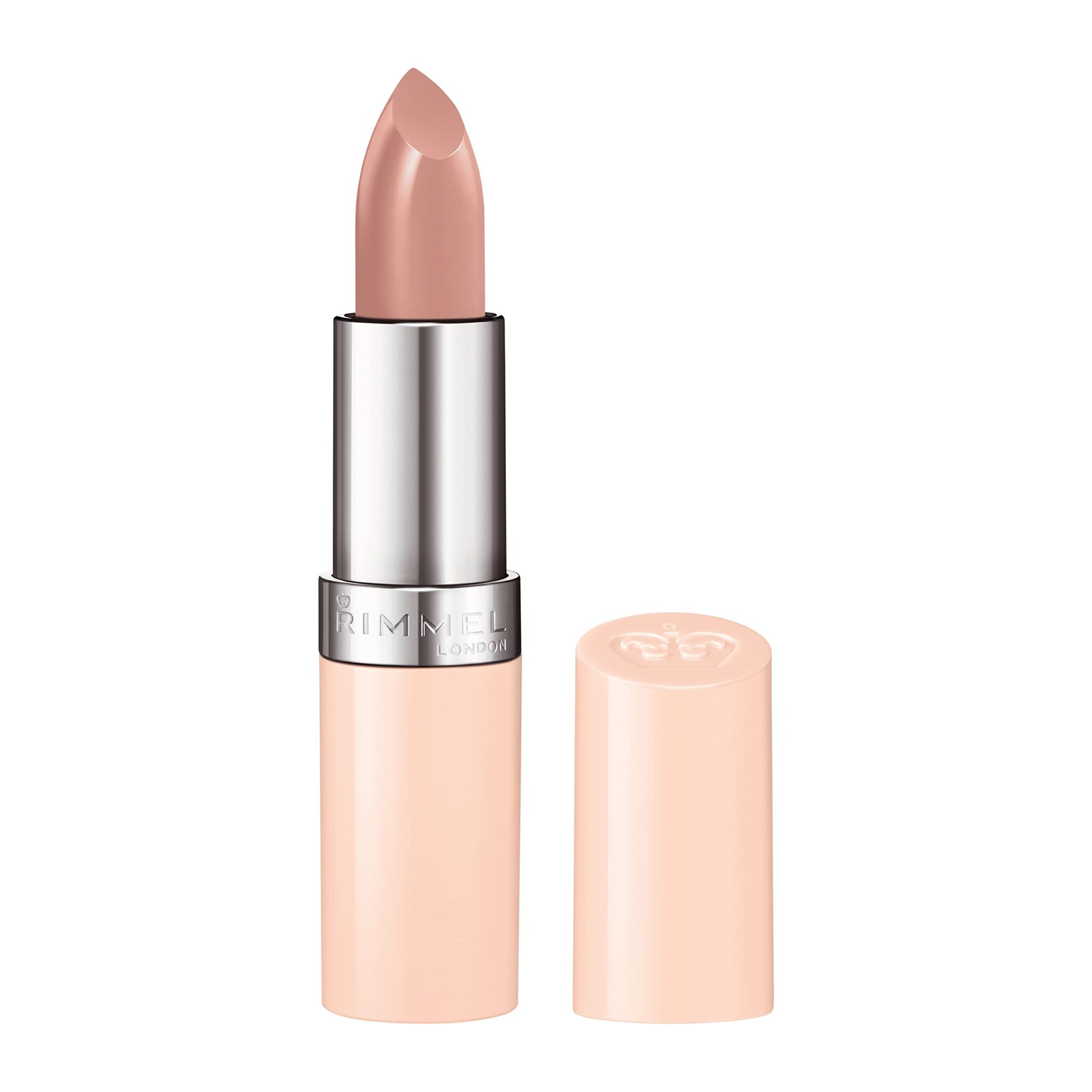 Rimmel London Lasting Finish Lipstick Nude Collection, 45 Rose Nude, 4g, Packaging May Vary