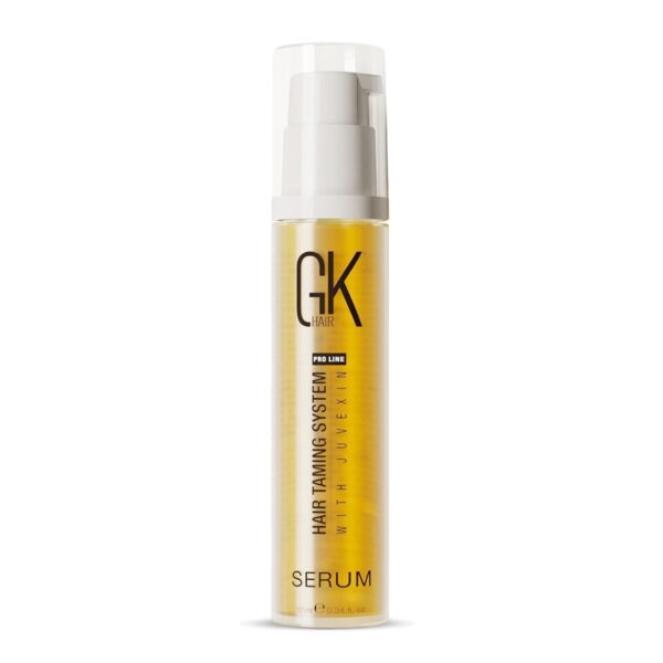 GK HAIR Global Keratin Organic Argan Hair Oil (10ml/0.34 Fl Oz) Siero per lo styling dei capelli per il controllo dell'effetto crespo Danno secco Riparazione dei capelli Levigante