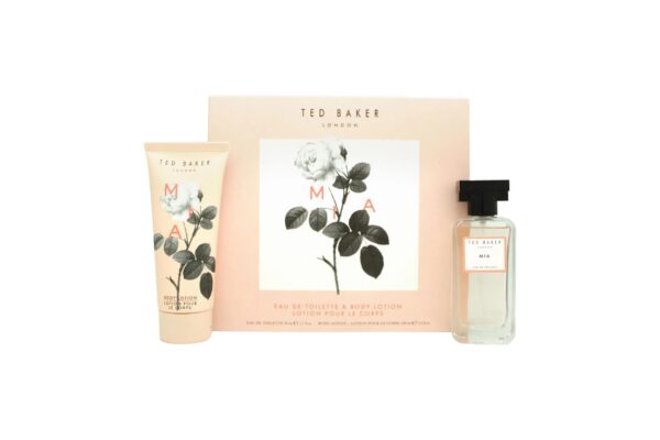 Ted Baker Mia 2 Piece Gift Set: Eau De Toilette 50ml - Body Lotion 100ml