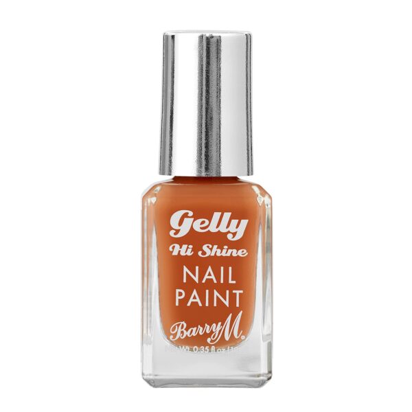 Barry M Gelly Nail Paint - Orange Ginger Apricot Tart