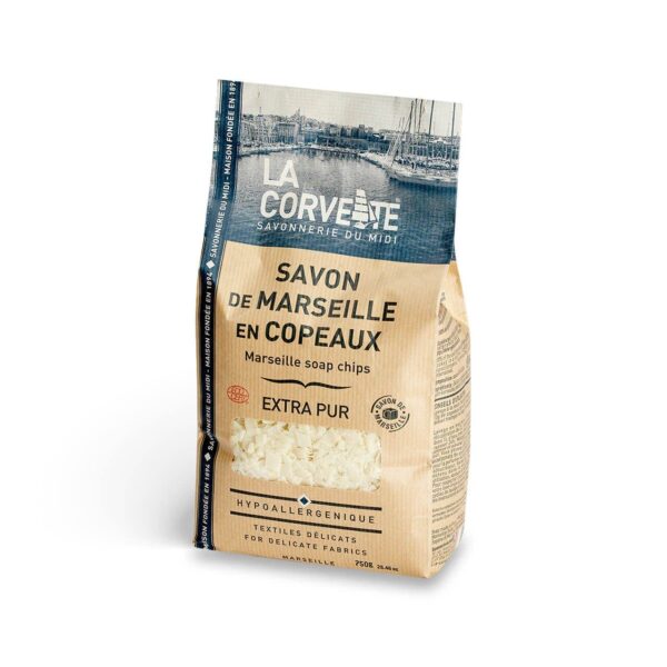 The Corvette Pack Extra Pure Marseilles Soap In Shavings ECOCERT 750g