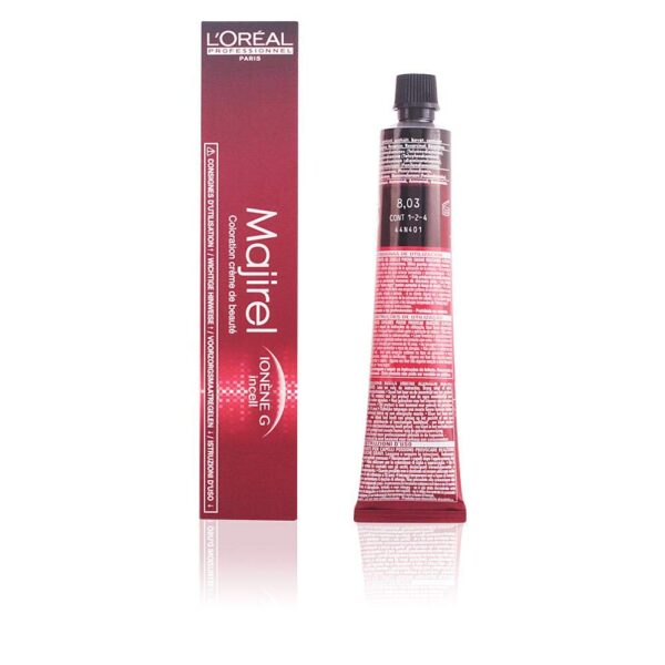 L'OREAL L'Oréal Professionnel Majirel Permanent Hair Colour 50ml - 8.03 Light Natural Golden Blonde 50ml