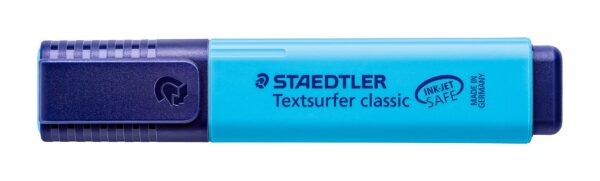 STAEDTLER 364-3 Textsurfer Classic Highlighter - Blue (Box of 10)