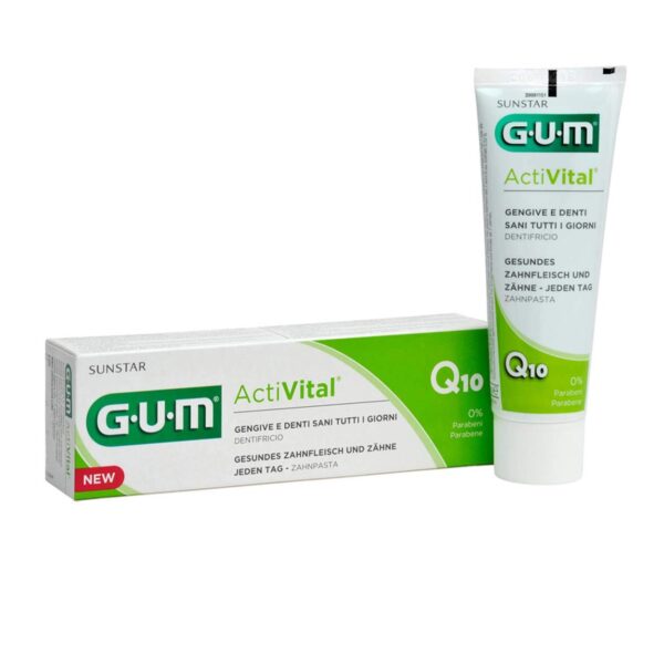 GUM Activital Toothpaste 75ml, Pack of 3