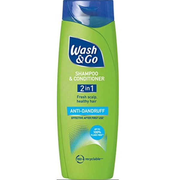 Wash & Go - Wash & Go 2 in 1 Anti-Dandruff Shampoo and Conditioner - 200ml