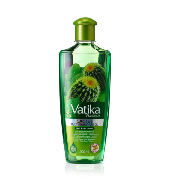 Dabur Vatika Cactus Enriched Hair Oil for Hair Fall Control 200 ml