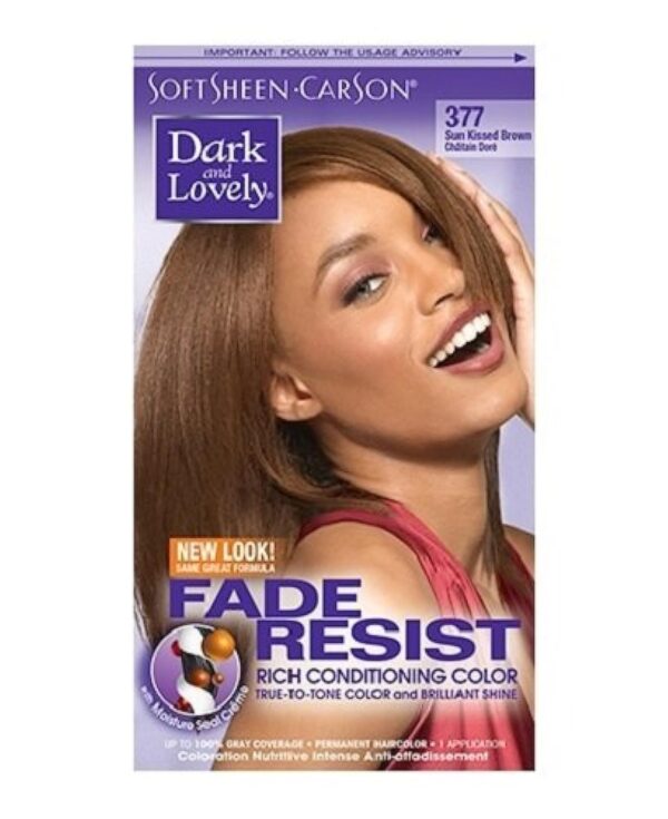 SoftSheen-Carson Dark and Lovely Permanent Hair Color Number 377, Sun Kissed Brown