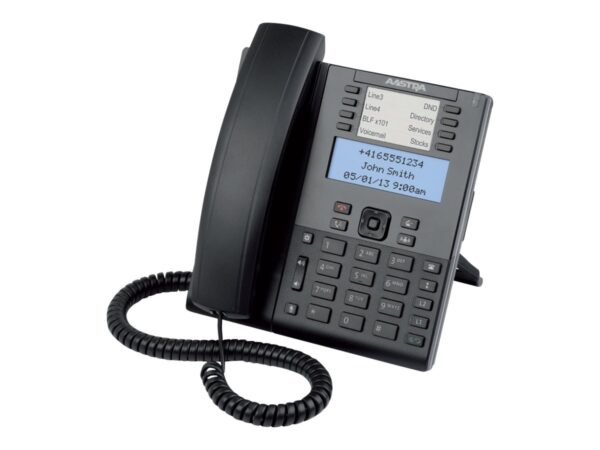 Aastra 80C00001AAA-A 3.4-Inch IP Phone with Backlit Display - Black