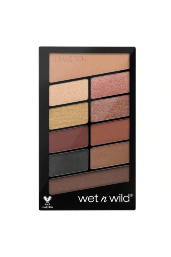 Wet 'n' Wild, Color Icon 10 Pan Palette, Eyeshadow Palette with 10 Bright and Matte Eyeshadow Colors for the Day and Night, Long-lasting and Easy-to-blend Formula, My Glamour Squad