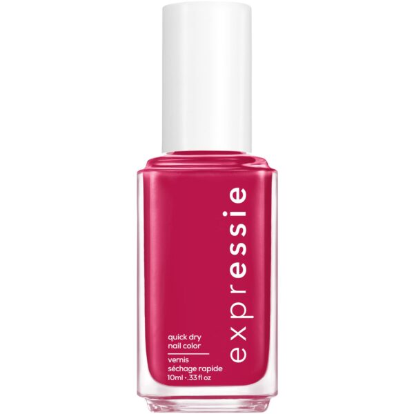 Essie Expressie Quick Drying Nail Polish in Red No. 490 Spray It to Say It Vegan Formula Without Animal Ingredients