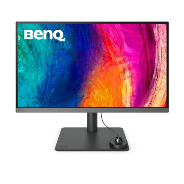 BenQ PD2706U 27inch(68cm) IPS HDR 4K Monitor,99% REC709 & sRGB,95% P3,Pantone Skintone Validated,Calman Verified,CAD/CAM & Animation Mode,KVM,Auto Pivot,PIP/PBP,USB Hub,HDMI,DP,USB-C(PD90W)(Dark Gray)