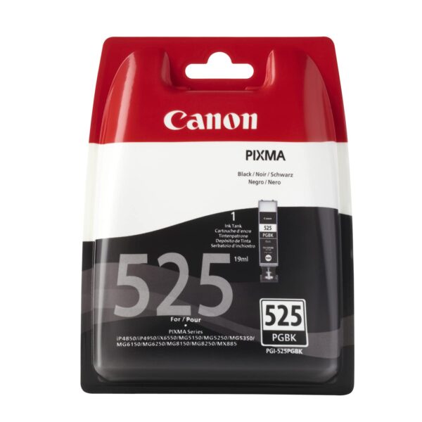 Canon PGI525 Black Ink Cartridge for Pixma iP4850, MG5150, MG5250, MG6150, MG8150 Printers