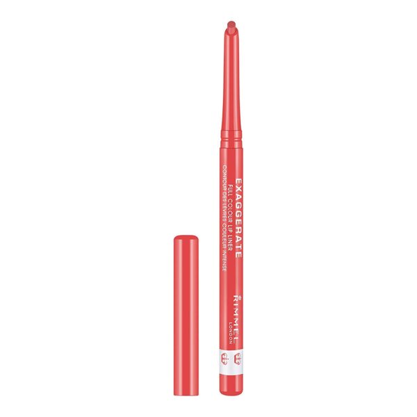 Rimmel London Exaggerate Automatic Lip Liner, 12 Peachy-Beachy.