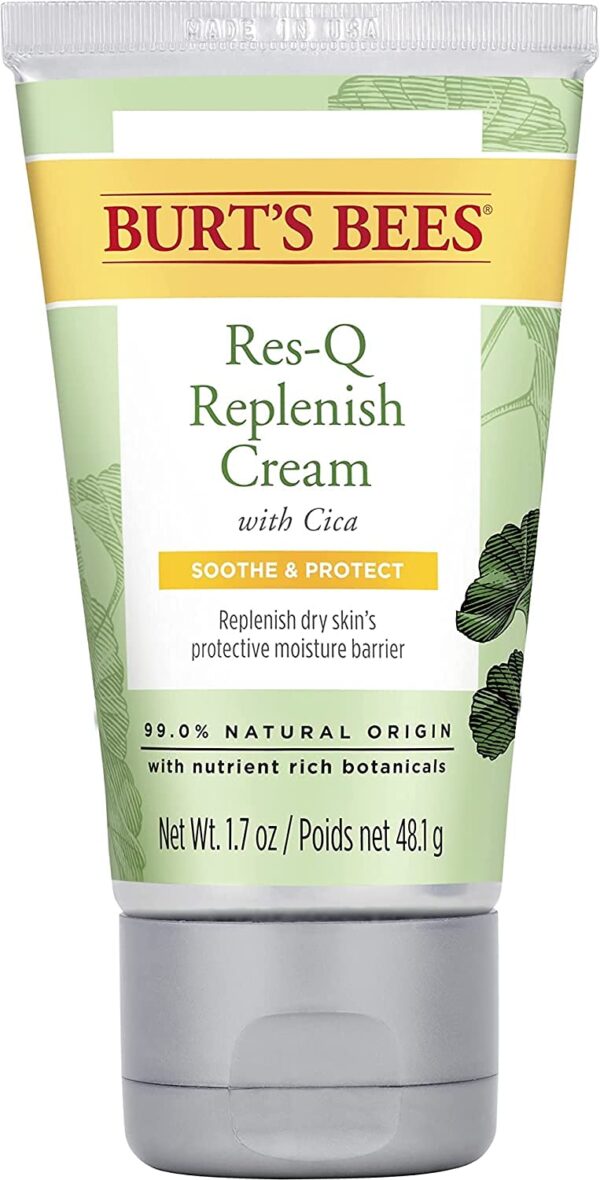 Burt's Bees 99% Natural Origin Res-Q Cream with Cica, 48.1 g