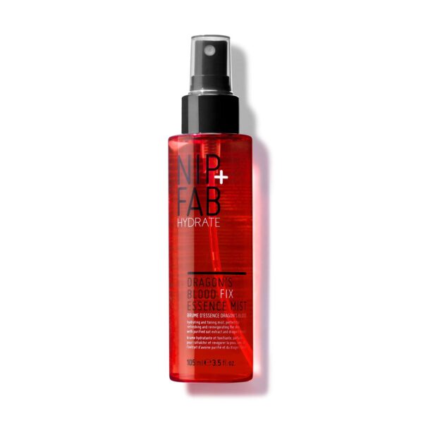 Nip+Fab Dragon's Blood Fix Essence Mist | 105 ml | Hydrating and Toning | For Resfreshing and Reinvigorating the Skin | Vegan & Cruelty-Free