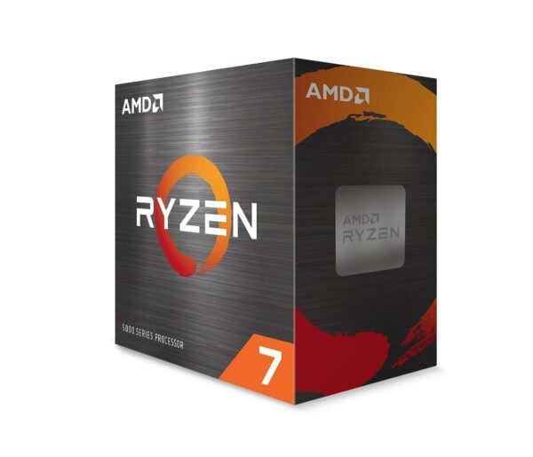 AMD Ryzensets 7 5800X Processor (8 Cores/16 threads, 105W TDP, AM4 socket, 36 MB Cache, 4,7Ghz max boost frequency, no cooler)