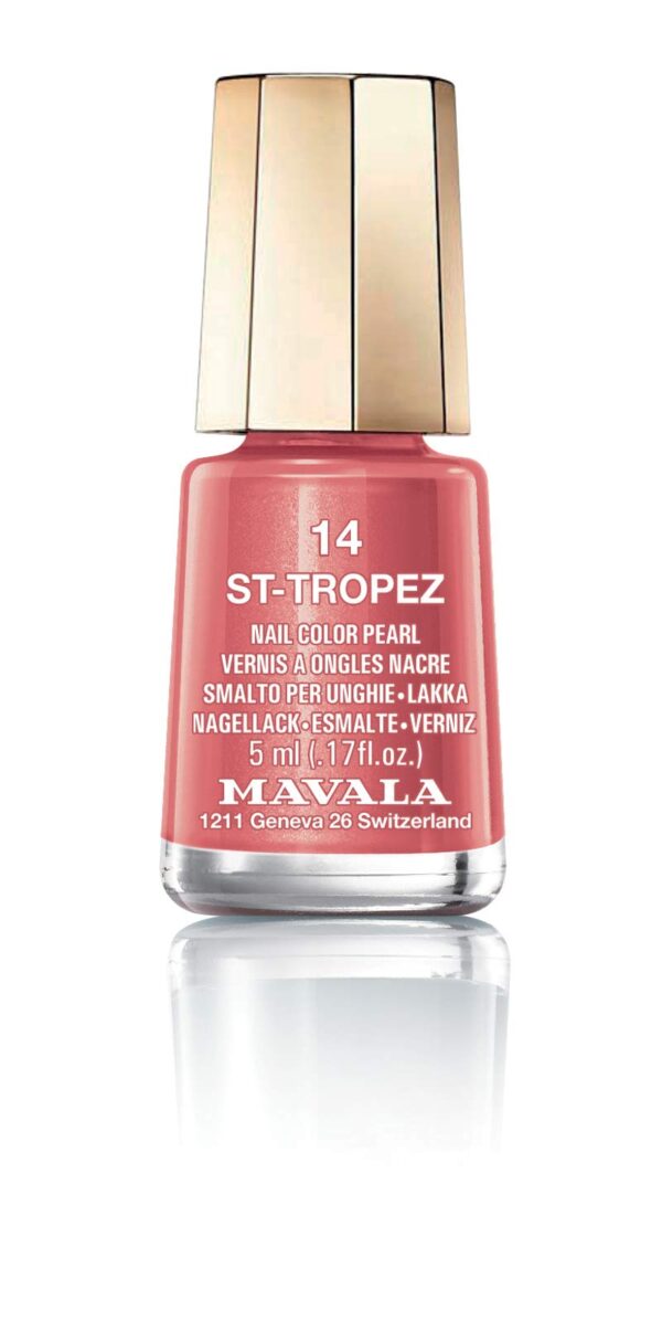 Mavala Nail Lacquer Nail Polish, No. 14 St Tropez, 0.17 Ounce