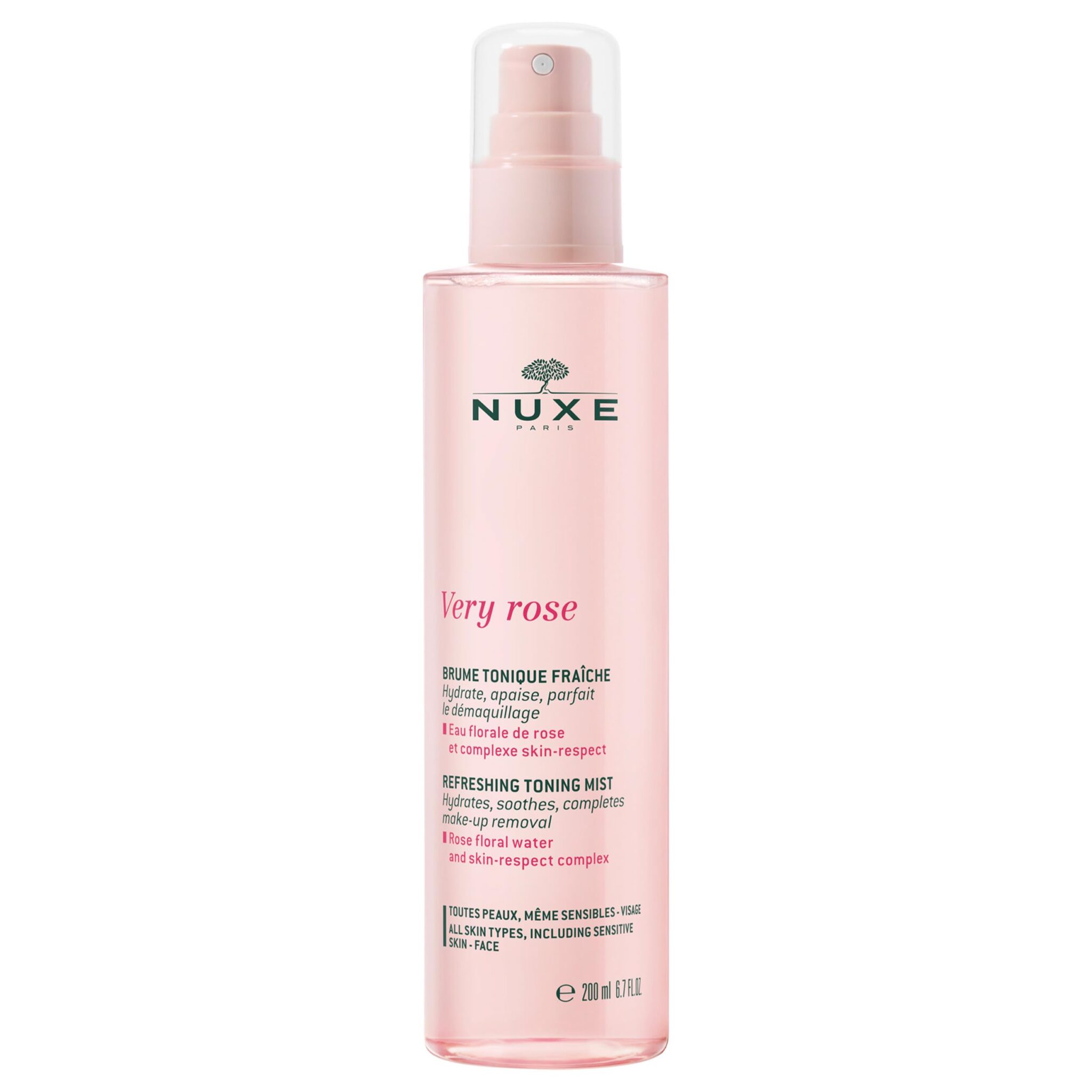 Nuxe - Very Rose Tonic Mist 200 ml Black