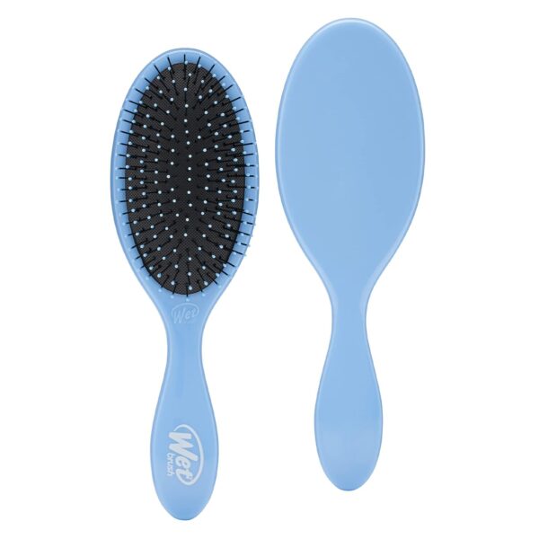 Wet Brush Original Detangler Brush, Sky, All Hair Types, Ultra-Soft IntelliFlex Bristles Glide Through Tangles with Ease, Pain-Free Comb for Men, Women, Boys and Girls