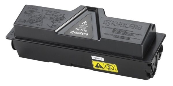 Kyocera TK 1130 3,000 Pages Black Laser Toner Cartridges (Black, FS 1030/1130 series)