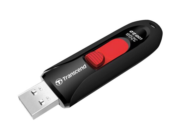 Transcend JetFlash 590 32GB Flash Drive with USB2.0 connector - Black