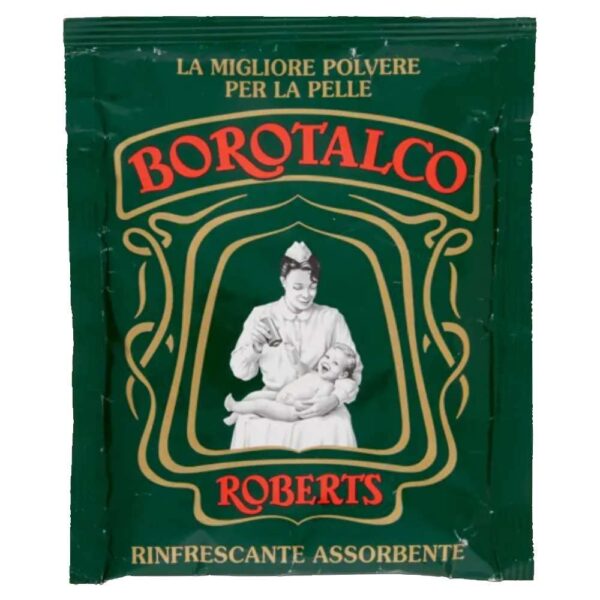 Roberts: Borotalco® Talc Powder * 3.5 Ounce (100gr) Packages (Pack of 4) * [ Italian Import ]